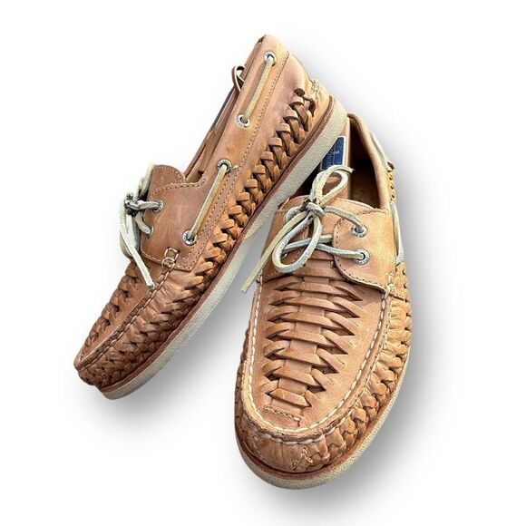 Sperry’s Gold Cup Authentic Original™ 2-Eye Woven Boat Shoe Men’s size 10.5 - Picture 9 of 16
